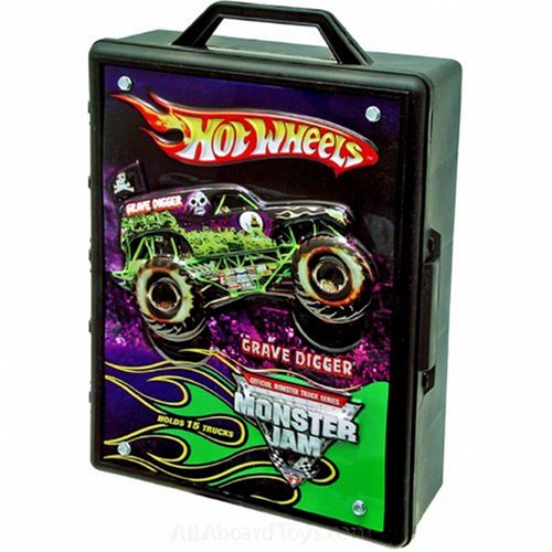 Childrens Toyshop  Toys : Hot Wheels Monster Jam Truck Case
