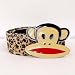 Paul Frank Leopard Print Waist Chain Belt Buckle