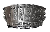 E32 Texas Hold 'Em Belt Buckle Las Vegas Gambling