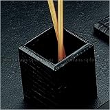 Black Croco Leather Pencil Box