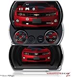PSPgo Skin and Screen Protector Kit 2010 Chevy Camaro Jeweled Red - Black S ....