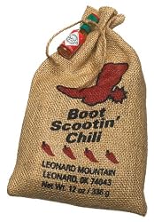 Leonard Mountain Boot Scootin' Chili (Traditional Red Chili), 12-Ounce Bags (Pack of 3)