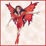 ~ Fire ~ Amy Brown Elements Fairy Diva Ornament