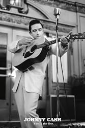 Johnny Cash - Personality Poster (I Walk The Line) (Size: 24" x 36")