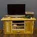 Cedar Lake Log Widescreen Entertainment Center