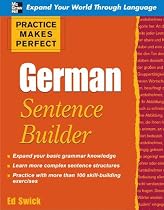 Practice Makes Perfect German Sentence Builder (Practice Makes Perfect Series)