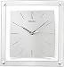 Seiko Wall Clock Quiet Sweep Second Hand Clock Silver-Tone Metallic Case #QXA330SLH