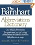 The Barnhart Abbreviations Dictionary