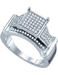 0.25CTW DIAMOND MICRO PAVE RING