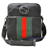 Gucci Black Nylon Flight Bag 181061F562X1060