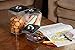 NEW! Click 'N' Lock Airtight-Seal Acrylic Square Food and Storage Containers - 3 Piece Set With Black Lids