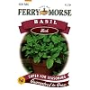 Ferry-Morse 1223 Basil Herb Seeds, Sweet (600 Milligram Packet)