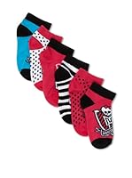 Pack X 6 Calcetines Monster High (Multicolor)