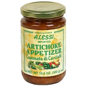 Alessi, Artichoke Caponata, 10.5-Ounce (12 Pack) by Alessi