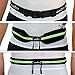HYFiTT Running Belt Waist Pack Fanny Pack - Sleek Design with 2 Large Expandable Pockets Reflective Material - 100% Water Resistant - Best for iphone 5 5s 6 6s 6 plus and Android Smartphones (Green)