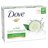 UPC 011111611252 product image for Dove Bar Soap, Cool Moisture, 8 Count | upcitemdb.com