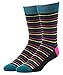 JYinstyle Men's Classic Colorful Cotton Crew Socks 7 Pack