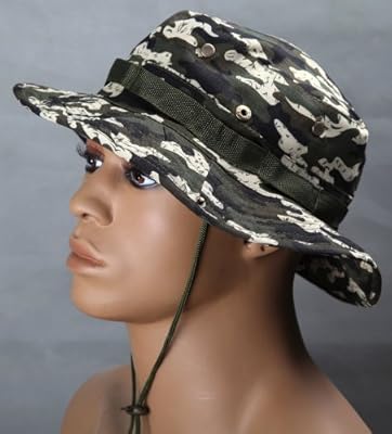 欺け! ブーニーハット 迷彩 ウッドランド サイズフリー カモフラージュ キャップ 帽子 【空縁隊】