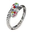 Grey/Multi-Color Millacreli Bracelet