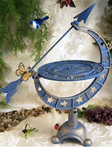 Buy Large Cast Iron Arrow Sundial online at Discounted New and Used prices. Delivered to your door with Off-The-Bookshelf.