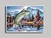 Fishin For Rainbow Trout Refrigerator Magnet