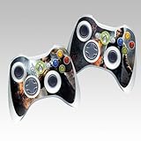 Protective Skin Decorative Decal for XBOX 360 Controller (2pcs in 1)