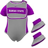 Nike Kansas State Wildcats Infant Bib & Booties Set