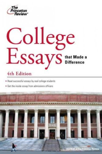 Produkt-Bild: (COLLEGE ESSAYS THAT MADE A DIFFERENCE ) By Princeton Review (Author) Paperback Published on (09, 2010)