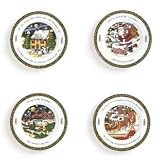 Portmeirion A Christmas Story Dinner Plates, Series 4, Set of 4