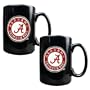 NCAA Alabama Crimson Tide Two Piece Black Ceramic Mug Set