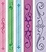 Cuttlebug Embossing Folder Border Set 5-Pack, Iron Works