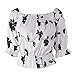Moxeay® Sexy Printed off-shoulder Floral Crop Top Blouse (X-Large)