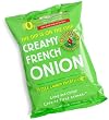 Madhouse Munchies Creamy French Onion Potato Chips, 5-Ounce Bags (Pack of 12)