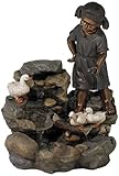 IMAGE OF Girl with Ducks Fountain
