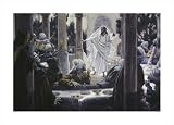 Christ Reproving the Pharisees by James Tissot,26 in. x 18.7 in.