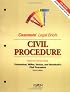Civil Procedure: Keyed to Friedenthal (Casenote Legal Briefs)