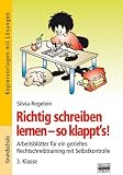 Richtig schreiben lernen - so klappt's!, 3. Klasse
