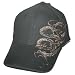 MIAMI INK 20-Minutes-Left-Snake-Bite Stitched Black Cap Licensed