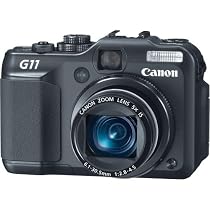 Canon PowerShot G11 10MP Digital Camera with 5x Wide Angle Optical Stabilized Zoom and 2.8-inch articulating LCD