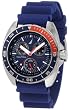 Nautica Men's N07578G Sport Ring Multifunction Blue and Red Watch