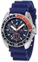 Nautica Men's N07578G Sport Ring Multifunction Blue and Red Watch