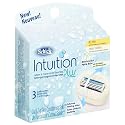 Schick Intuition Plus Advanced Moisture-Shea Butter, 3 Cartridges (Pack of 2)
