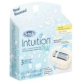 Schick Intuition Plus Advanced Moisture-Shea Butter, 3 Cartridges (Pack of 2)