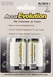 Premium AccuEvolution C NiMH Precharged Low Self Discharge Rechargeable Batteries - high drain, all other use