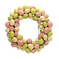 Egg Wreath - Pink 15"
