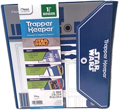 Star Wars R2d2 Trapper Keeper Bundle for Back to School