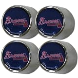 MLB Atlanta Braves Valve Stem Covers