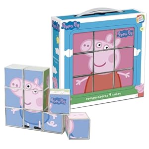 Cefa - Rompecabezas Peppa Pig 9 Cubos (88233)