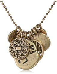 Lucky Brand Gold Charm Necklace, 18"