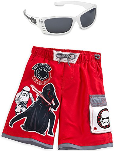 Star Wars Little Boys' Swim Trunks and Sunglasses Set